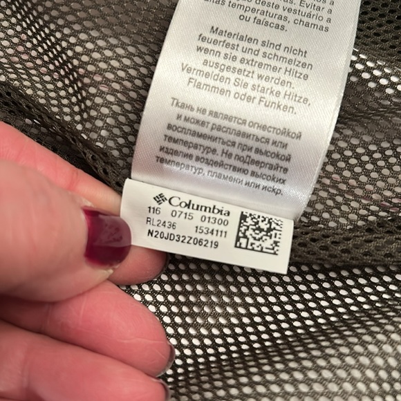 COLUMBIA pink lightweight jacket size small - Picture 14 of 14